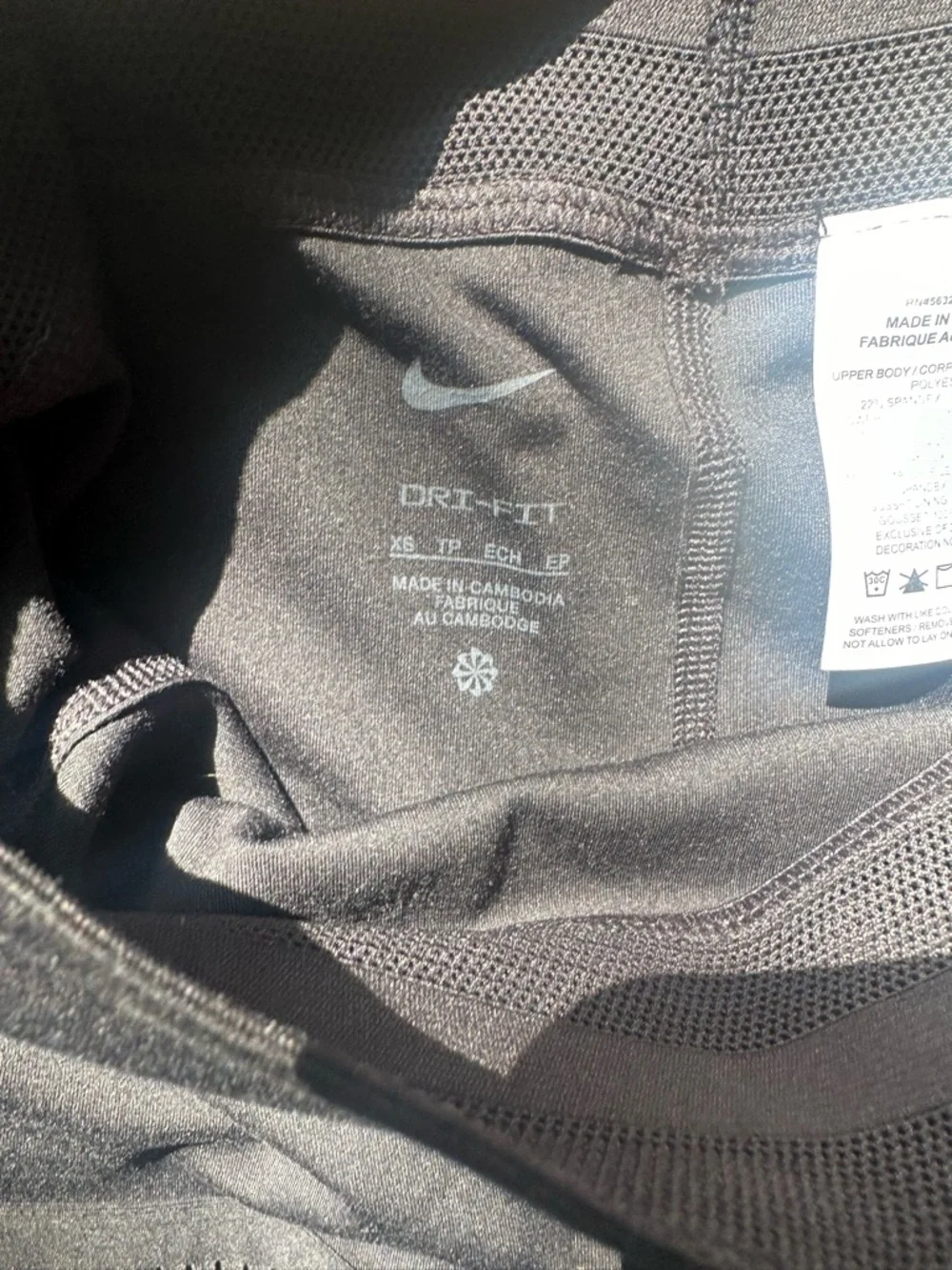 Nike Black Pleated Tennis Skirt NWOT - Picture 3 of 3